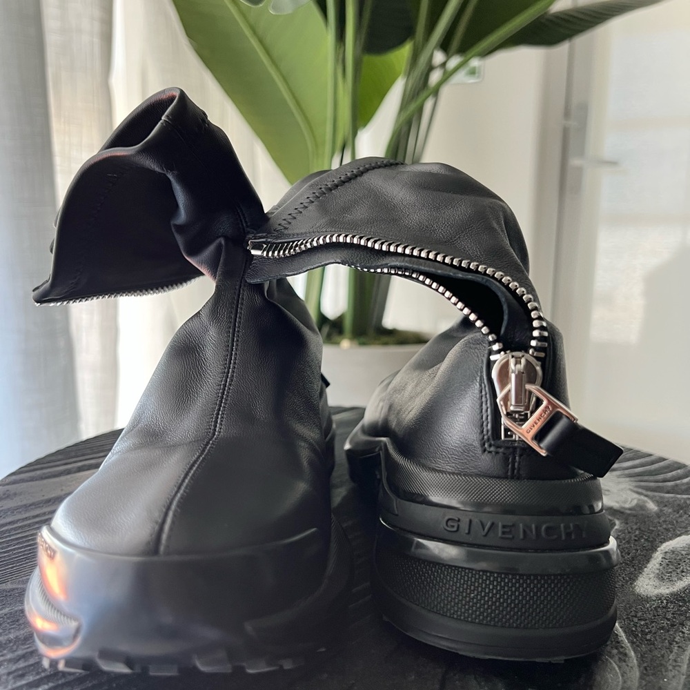 Givenchy Black Sneakers with Chunky Sole and Modern Design